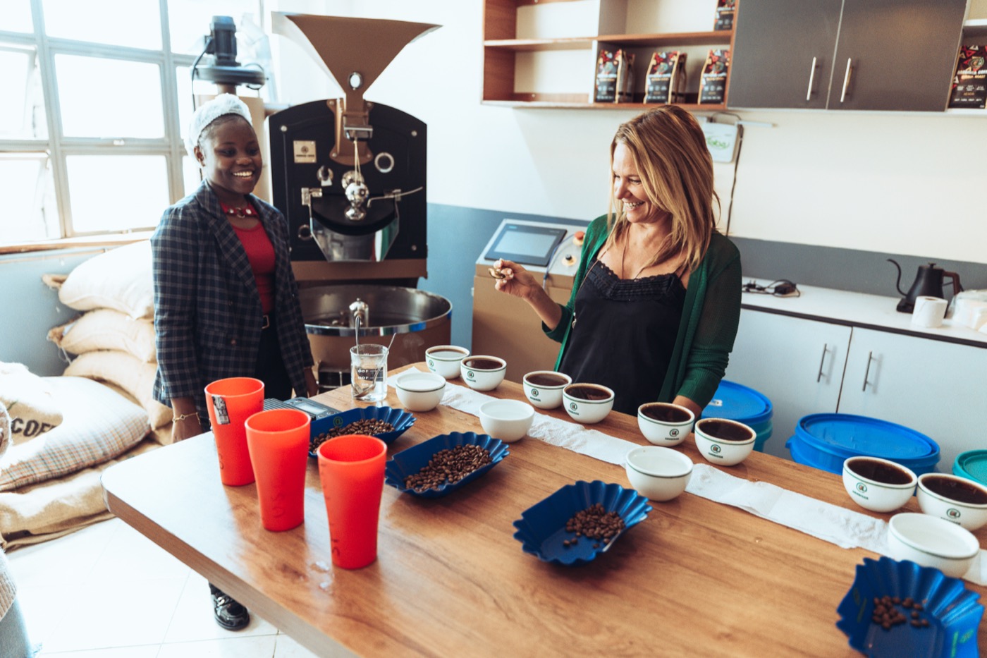 Cupping at origin