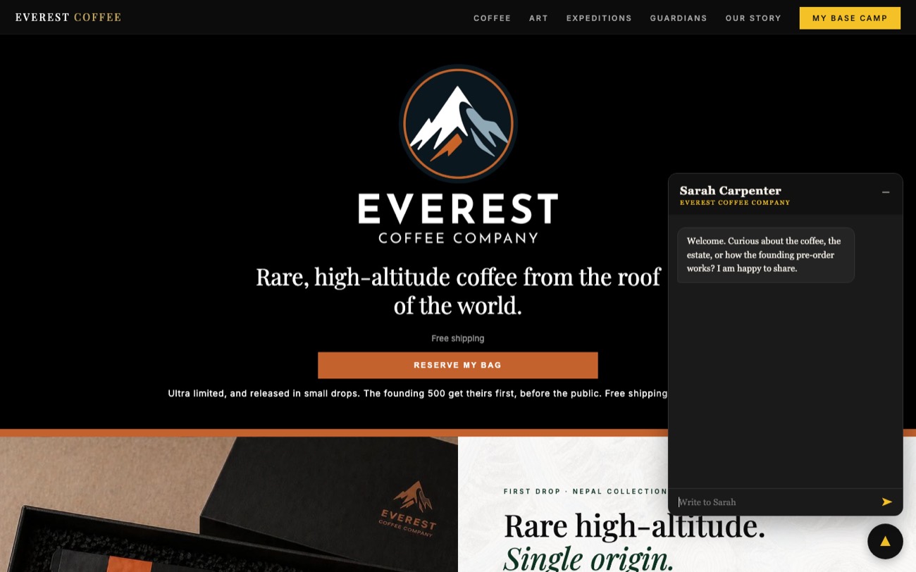 The second brand, launched on the same platform in days